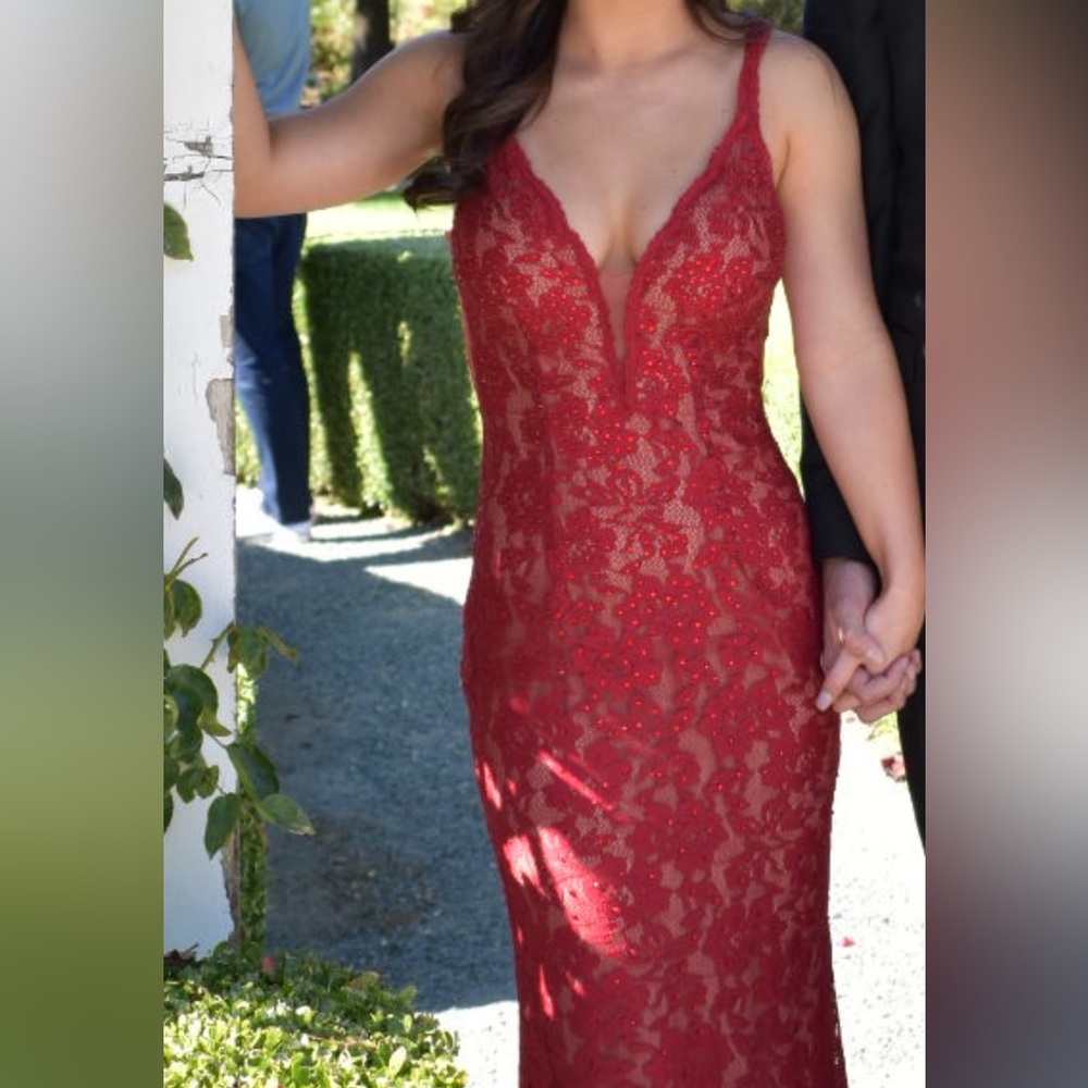 Jovani Red Prom Dress